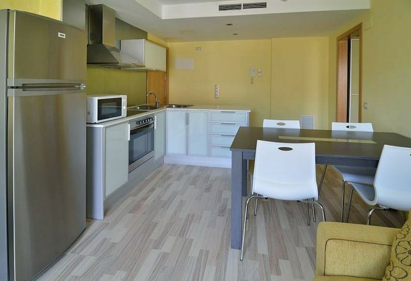 침실 1개 아파트 측면 바다 전망, Apartamentos Ornis