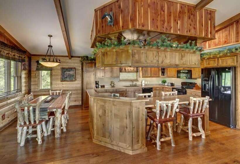 Апартаменты Пентхаус 1 Спальня, Lake Shore Cabins On Beaver Lake