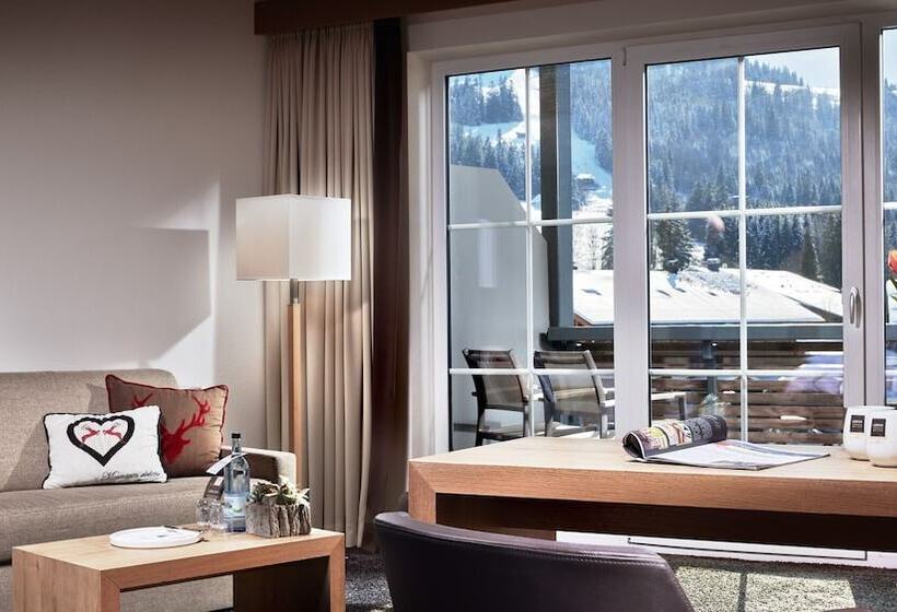 Номер Дюплекс, Panoramahotel Oberjoch