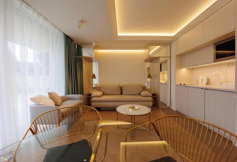 Апартаменты Deluxe 1 Спальня, Gold Wave Apartments
