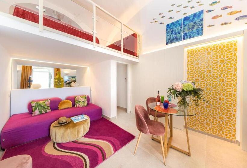 Люкс Deluxe Вид на Море, Suite Belvedere Capri Exclusive Rooms