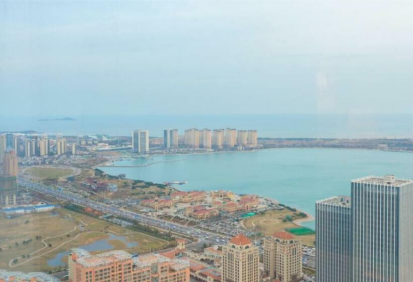 اتاق لوکس با چشم‌انداز دریا, Qingdao Jinshi International