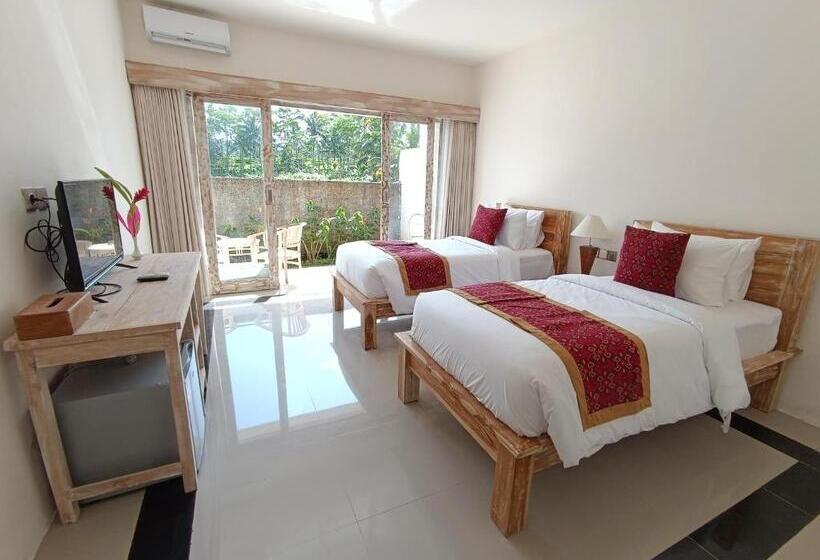 اتاق لوکس با چشم‌انداز باغ, Tanta Escape By Pramana Villas