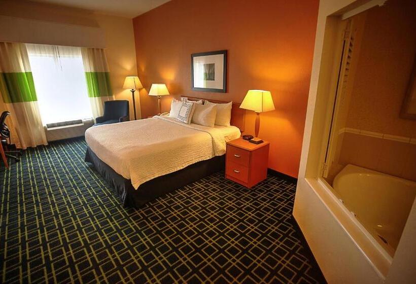 חדר סטנדרט יחיד מיטת קינג, Fairfield Inn & Suites Mount Vernon Rend Lake