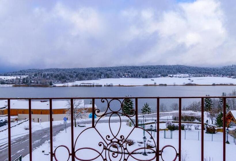 اتاق استاندارد با بالکن, Hôtel Restaurant Le Lac