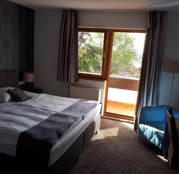 标准间带湖景, Seehotel Losheim
