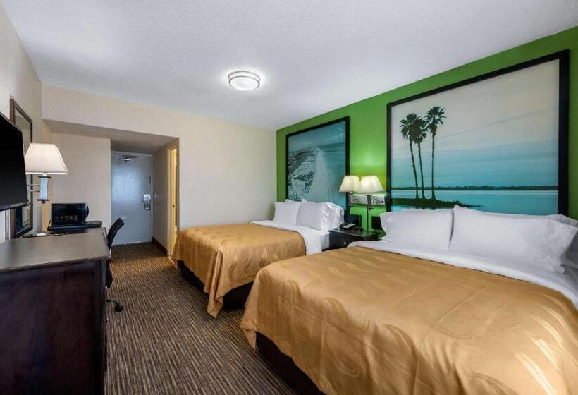 스탠다드 룸 더블 침대 2개, Quality Inn Daytona Beach Oceanfront