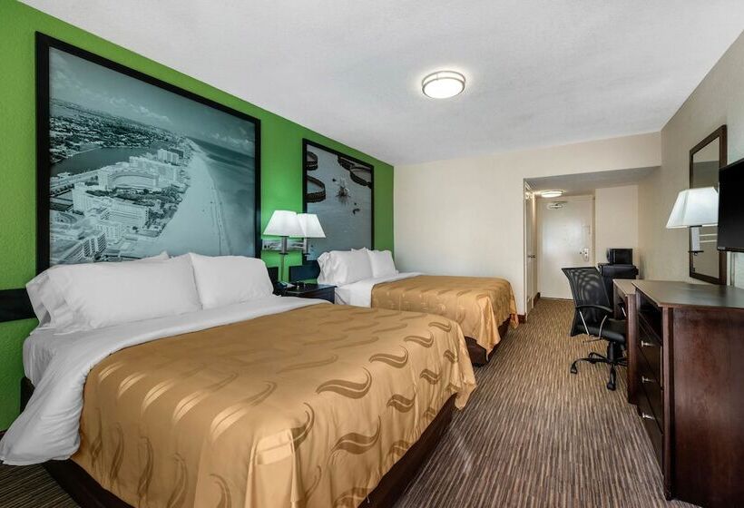 스탠다드 룸 더블 침대 2개, Quality Inn Daytona Beach Oceanfront