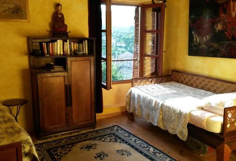 اتاق استاندارد با چشم‌انداز باغ, Chambre D Hote Le Theron