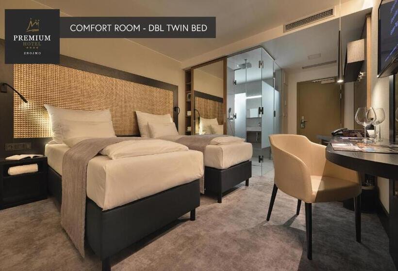 Номер Комфорт, Premium Wellness & Wine Hotel Znojmo