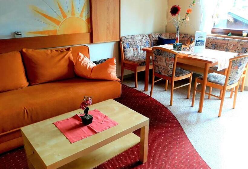 Апартаменты 1 Спальня с Балконом, Pension Mühlenheim