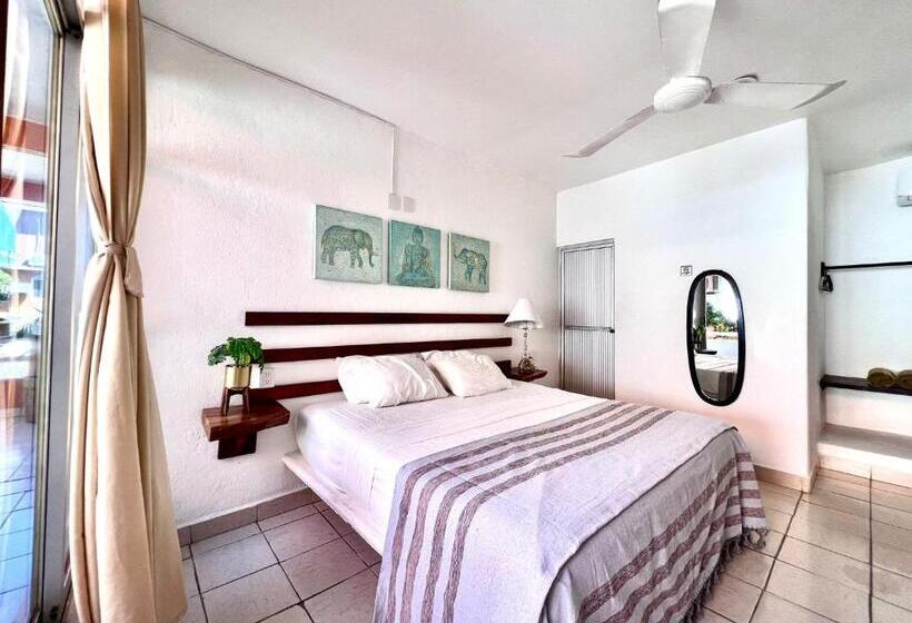 اتاق استاندارد با تخت بزرگ, Casa Piedra Parada