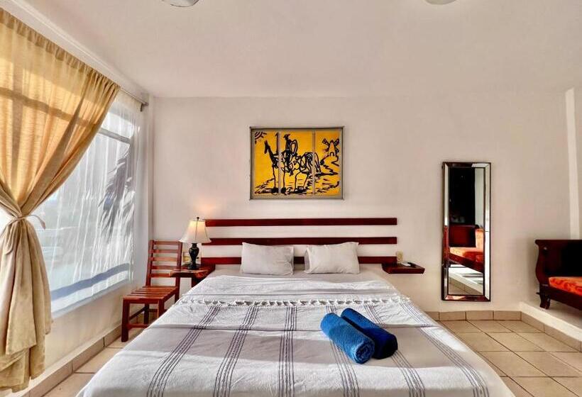 اتاق استاندارد چهار تخته با چشم‌انداز دریا, Casa Piedra Parada