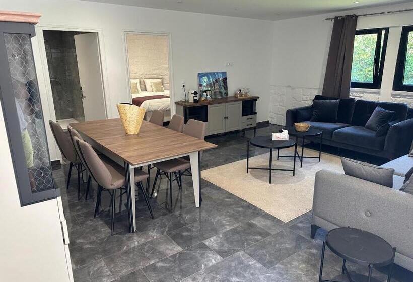Люкс Дюплекс, Hôtel Parc Les Cigognes   Albé