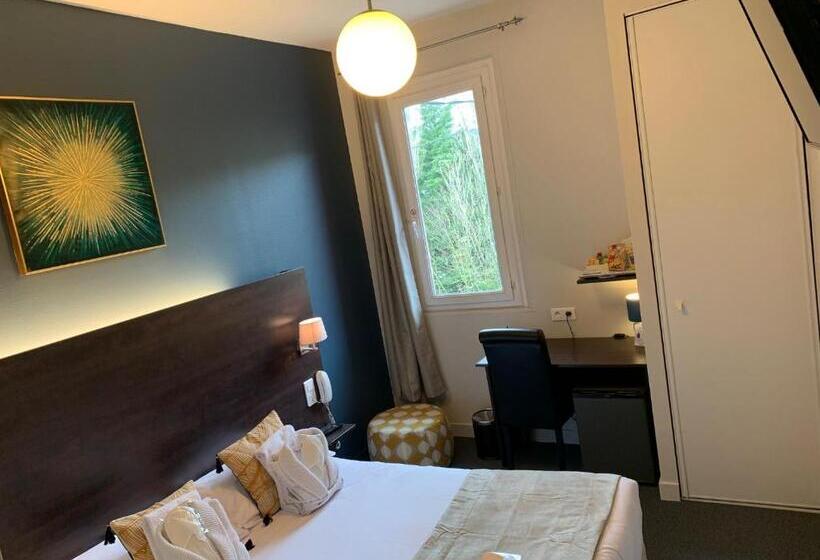 이코노미 룸, Logis Hôtel Aux Berges De L Aveyron