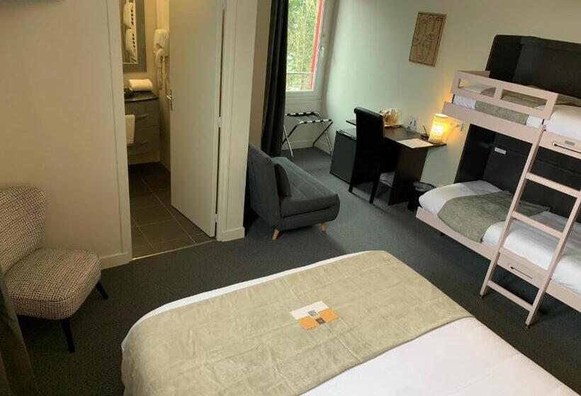 패밀리 룸, Logis Hôtel Aux Berges De L Aveyron