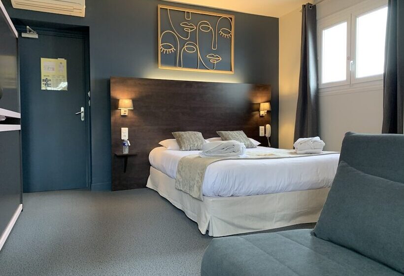 패밀리 룸, Logis Hôtel Aux Berges De L Aveyron