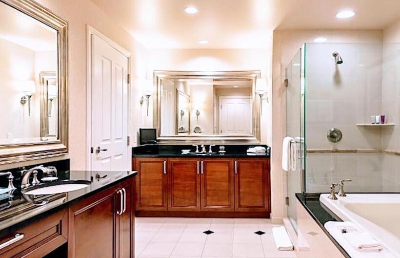 سوییت, Strip & Sphere View   Separate Living Room   2 Full Bath   Full Kitchen   Balcony   900 Sqft   Mgm S