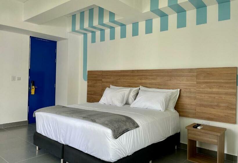 اتاق استاندارد با بالکن و چشم‌انداز دریا, 3h Hotel Rodadero Santa Marta