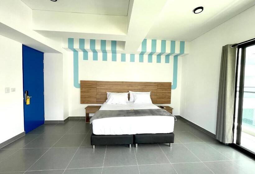 اتاق استاندارد با چشم‌انداز استخر, 3h Hotel Rodadero Santa Marta