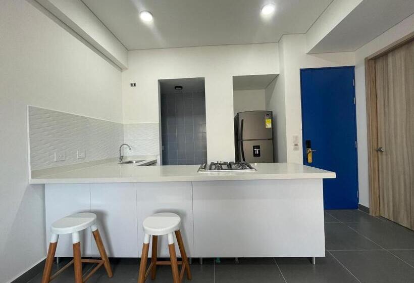 آپارتمان 1 خوابه با بالکن, 3h Hotel Rodadero Santa Marta