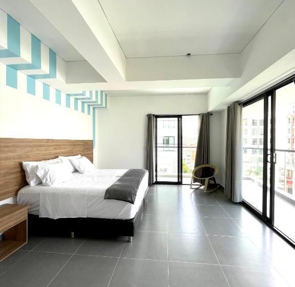 اتاق لوکس با تخت بزرگ, 3h Hotel Rodadero Santa Marta