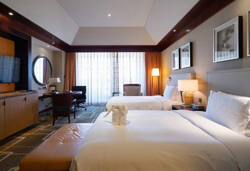 اتاق اجرایی با چشم‌انداز دریا, Hilton Qingdao Golden Beach