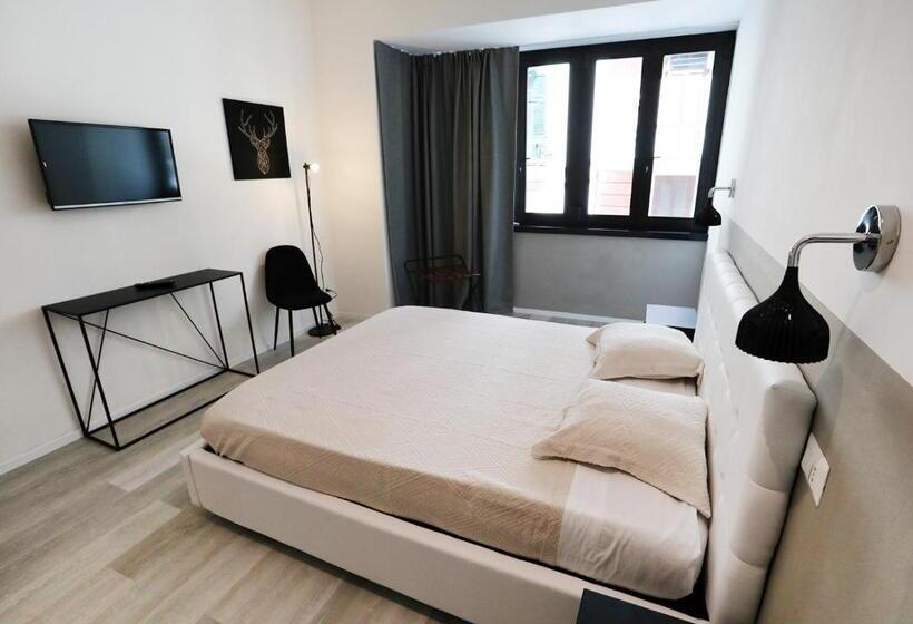 اتاق لوکس با تخت بزرگ, B&b Boutique Four Rooms Bari