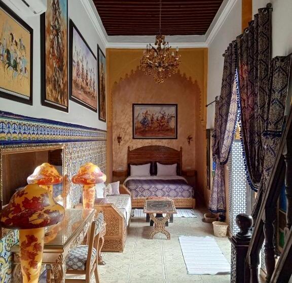 חדר סופריור עם מיטת קינג, Riad Dar Ouezzani