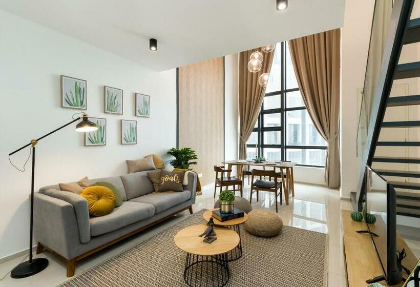 آپارتمان دوبلکس 1 خوابه, Eko Cheras Premium Suite