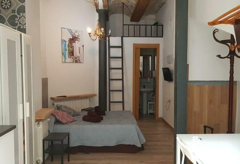 غرفة ديلوكس, Plaza Redonda Brugada Home