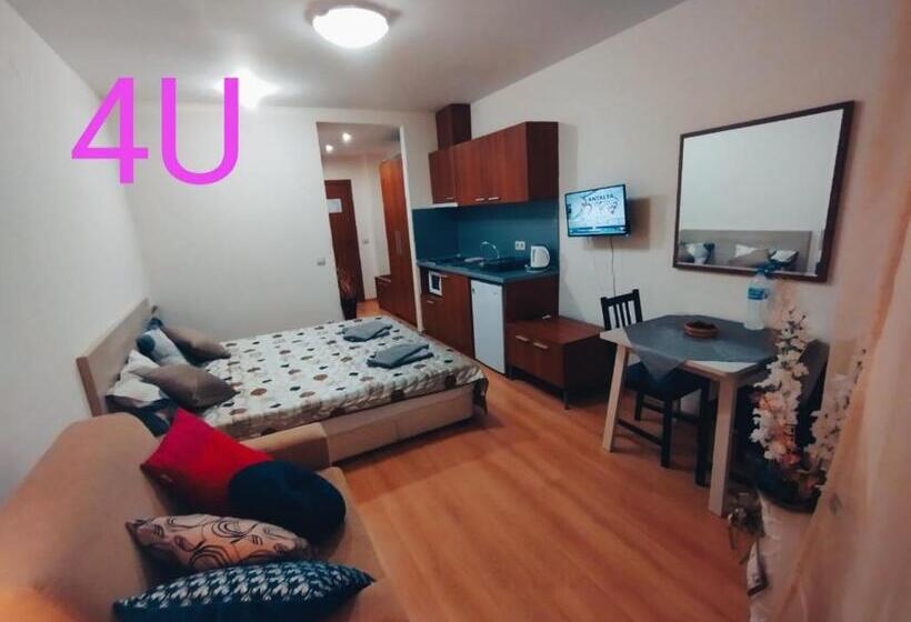 استودیو استاندارد با تخت کینگ, Enjoy Studios And Lovely Apartment Villa Park