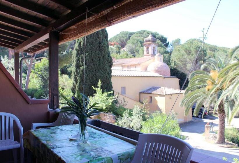 آپارتمان 1 خوابه با تراس, Casa Roberta