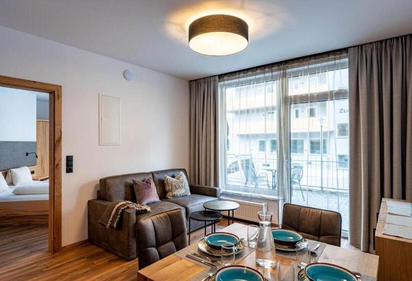 Апартаменты 1 Спальня с Террасой, Rustika   Appartements & Spa
