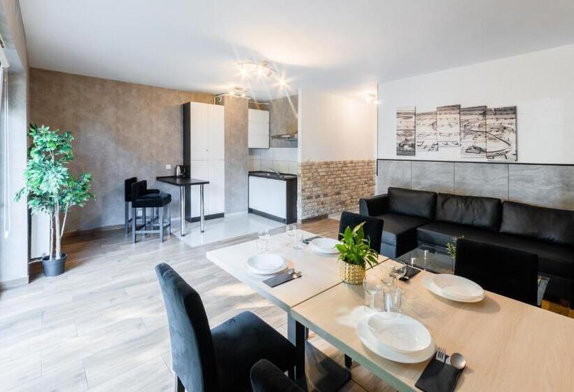 آپارتمان 1 خوابه با بالکن, Apartamenty Katowice By Lantier   Bytom   Chorzów