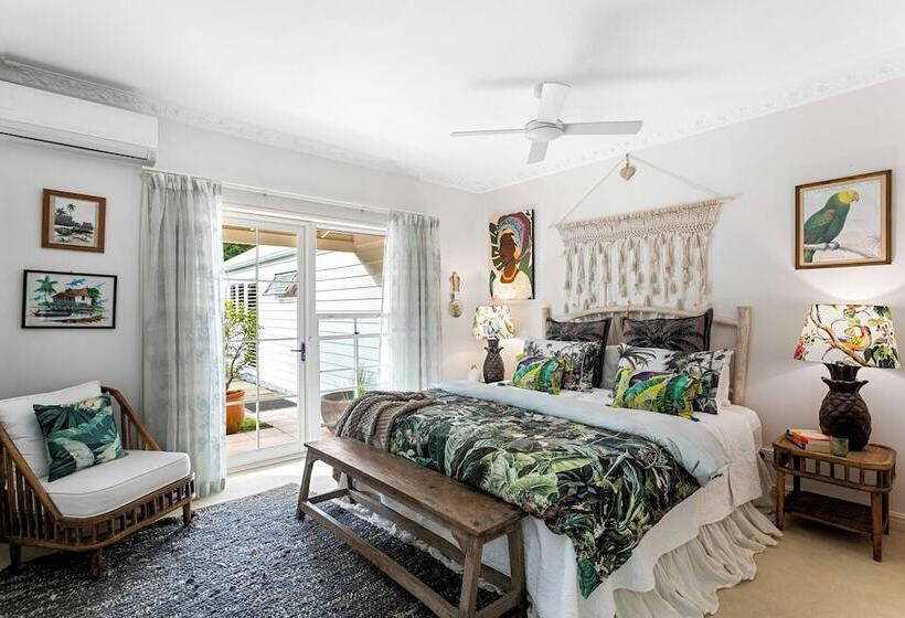 חדר סטנדרט עם מיטת קינג, Noosa Valley Manor B&b