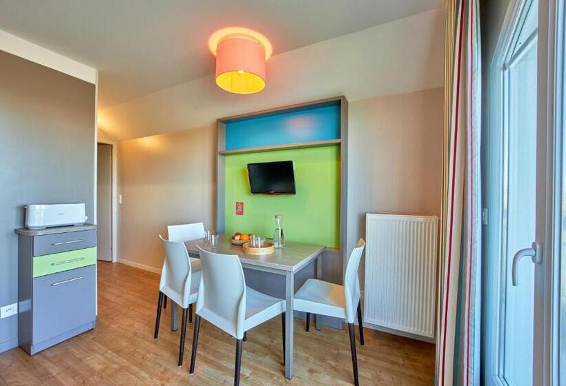 Апартаменты 1 Спальня с Видом, Pierre & Vacances Residence Le Chant Des Oiseaux