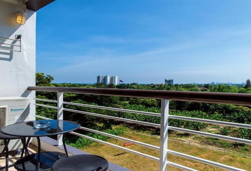 Apartamento 1 Dormitório com Sacada, Soi 7 Hua Hin Happy Rent