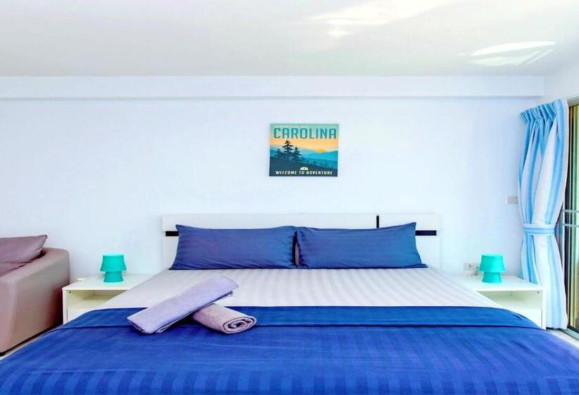 Apartamento 1 Dormitório com Sacada, Soi 7 Hua Hin Happy Rent