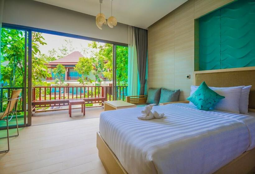 اتاق لوکس با چشم‌انداز باغ, Crystal Wild Resort Panwa Phuket