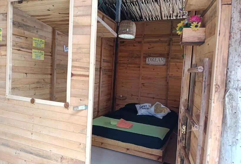 디럭스 룸 측면 바다 전망, Baru Jet Set Beach & Hostal
