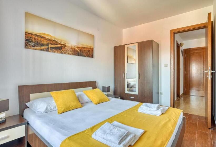 آپارتمان پرمیوم 1 خوابه با چشم‌انداز دریا, Garni Hotel Milica