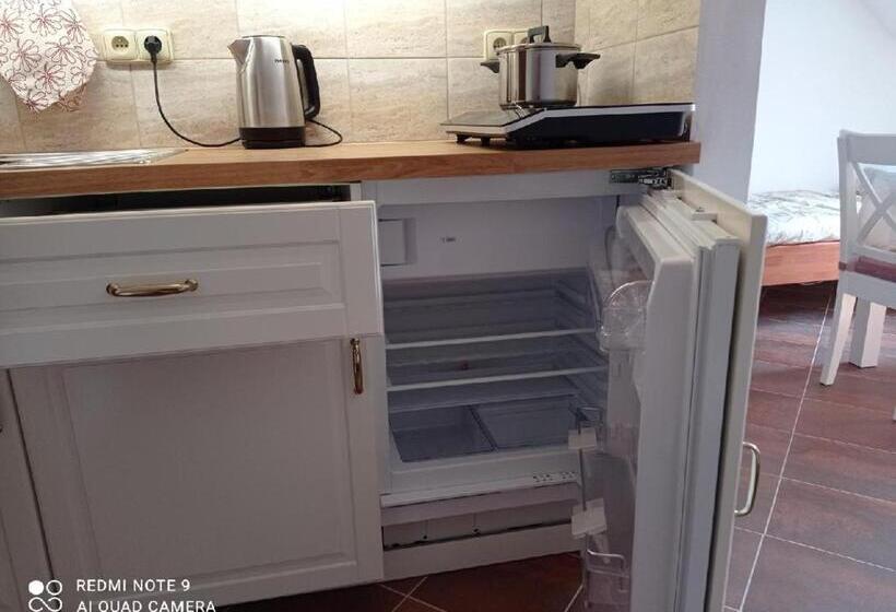 带1个卧室带花园景观的公寓, Apartmány U Orlického Jezera   Kamenice