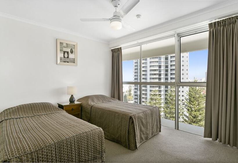 침실 2개 아파트, Surfers Beachside Holiday Apartments