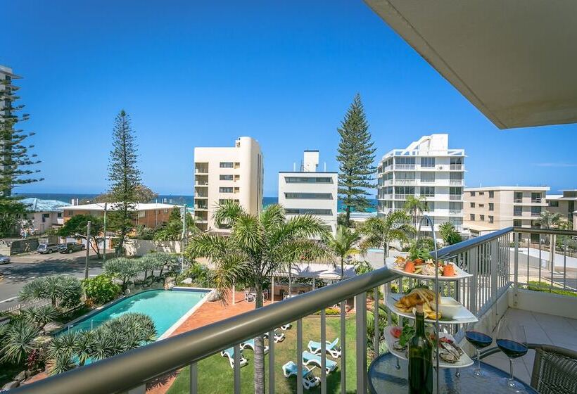 침실 2개 아파트, Surfers Beachside Holiday Apartments