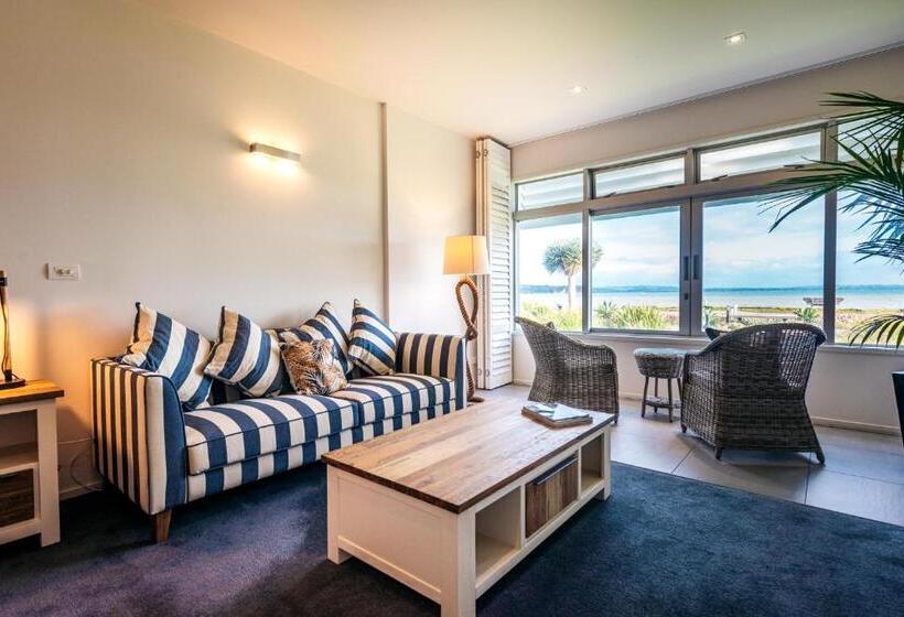 Люкс Кровать Кинг, Waiheke Waterfront Lodge