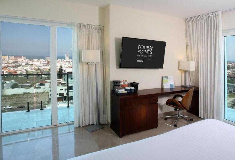 キングサイズベッドのスタンダードルーム, Four Points By Sheraton Veracruz