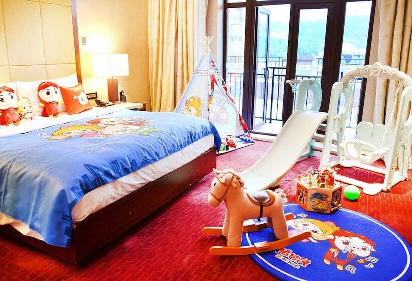 חדר משפחתי, Tianjin Jing Ji Saint Light Resort & Spa
