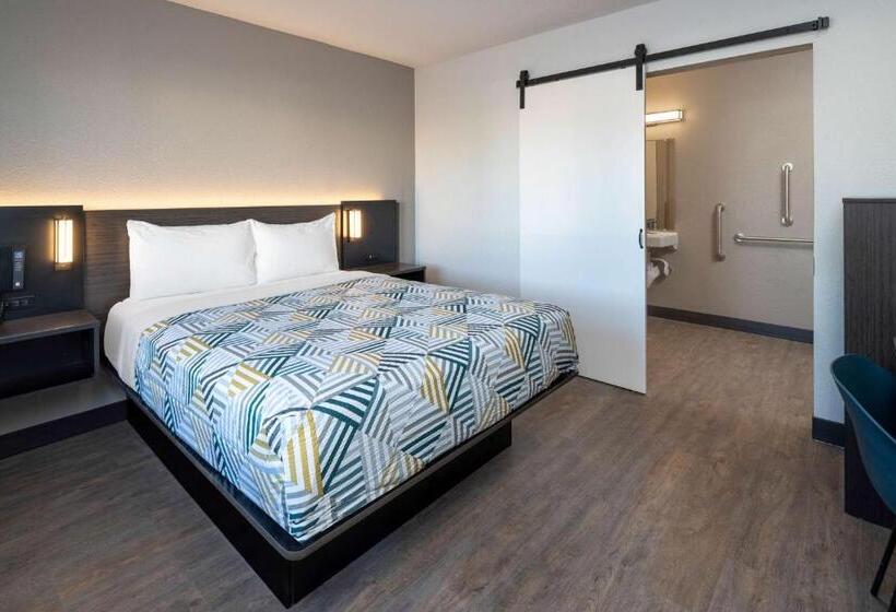 Номер Стандарт Адаптированный для Инвалидов, Motel 6fontana, Ca