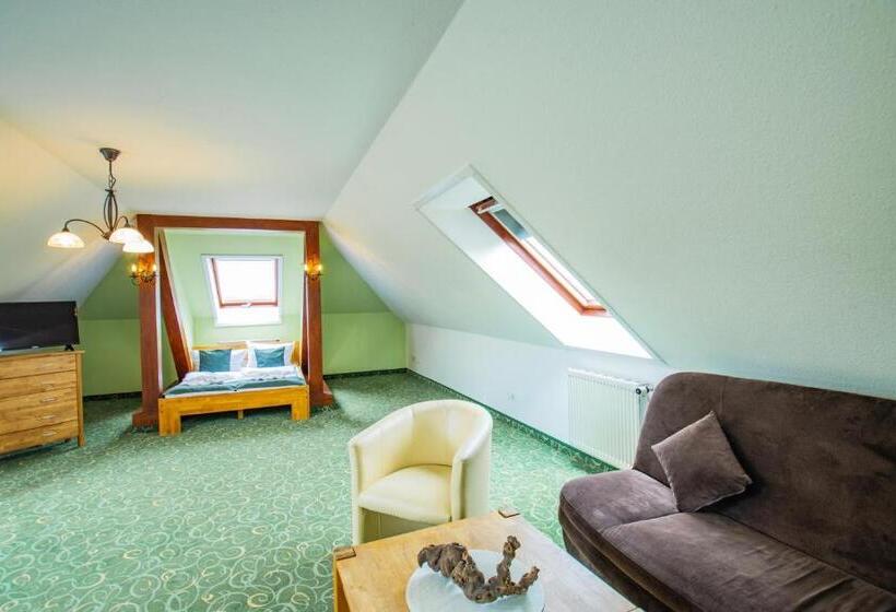 اتاق استاندارد چهار تخته, Ferien Hotel Spreewald